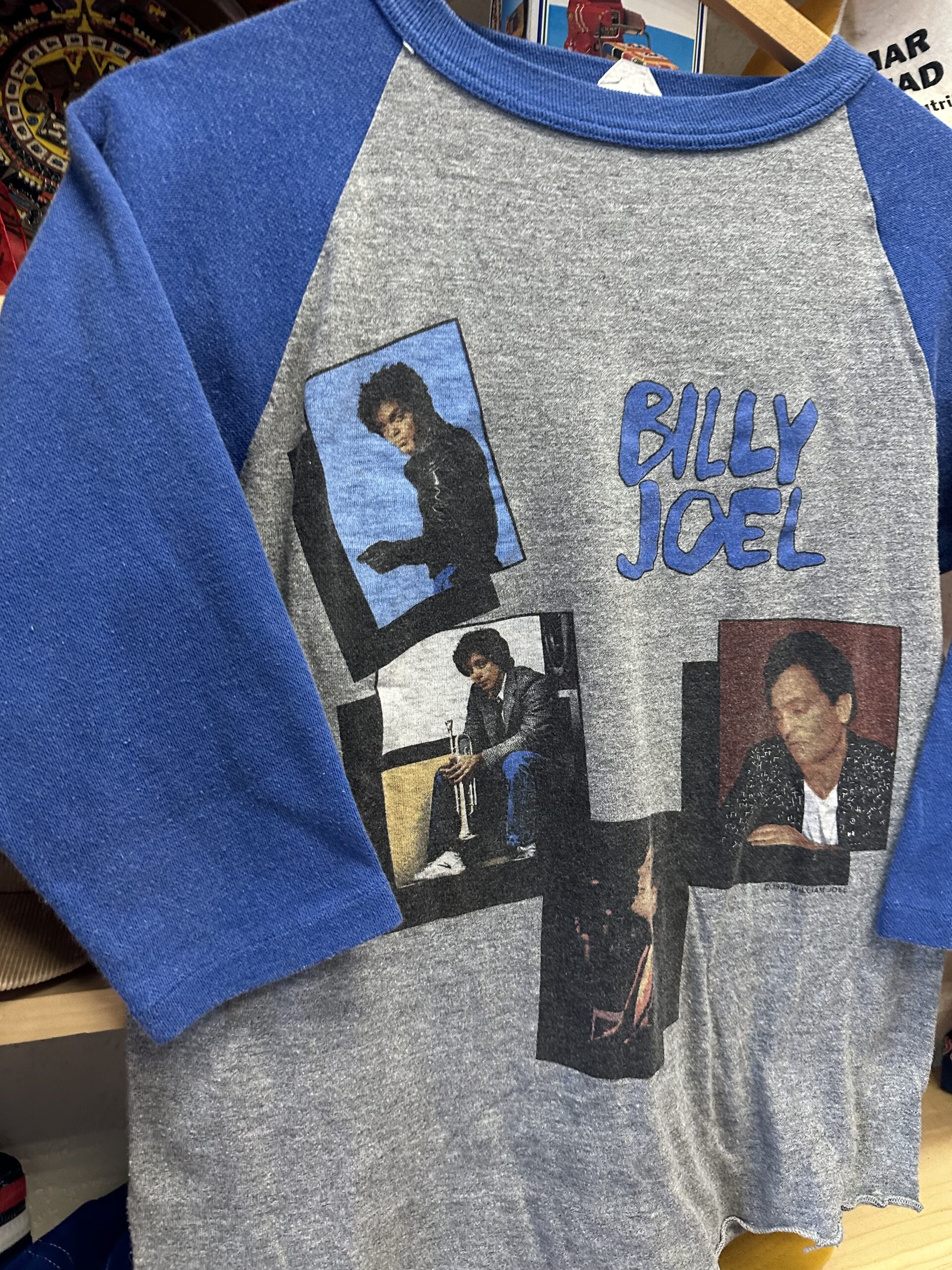 Vintage 1980s Billy Joel Shirt (M) - Image 3