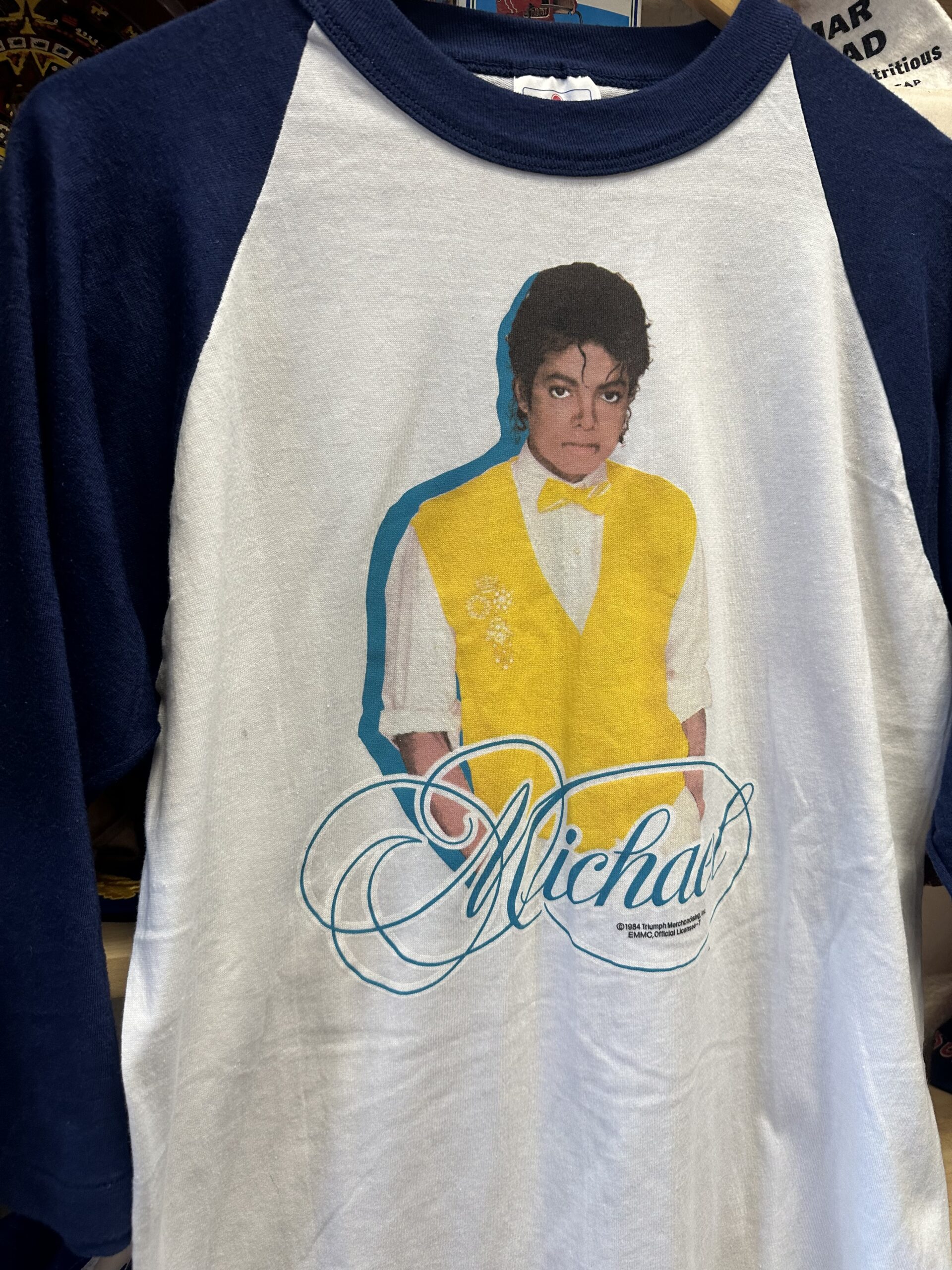 Vintage 1988 Michael Jackson Shirt (M) - Image 2